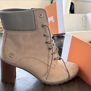Timberland Women's Allington mid lace boot, pure cashmere